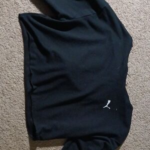 Puma Black Crewneck with White Logo